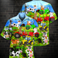 Cow Funny Happy Everyday - Hawaiian Shirt - Reefox