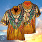 Native Cool Style Love Peace Orange - Hawaiian Shirt - Reefox