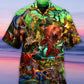 Dinosaur Strong War Life - Hawaiian Shirt - Reefox
