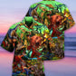 Dinosaur Strong War Life - Hawaiian Shirt - Reefox