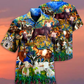 Goat Love Animals Life Grass - Hawaiian Shirt - Reefox