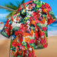 Chicken Loves Summer Tropical Style - Hawaiian Shirt - Reefox