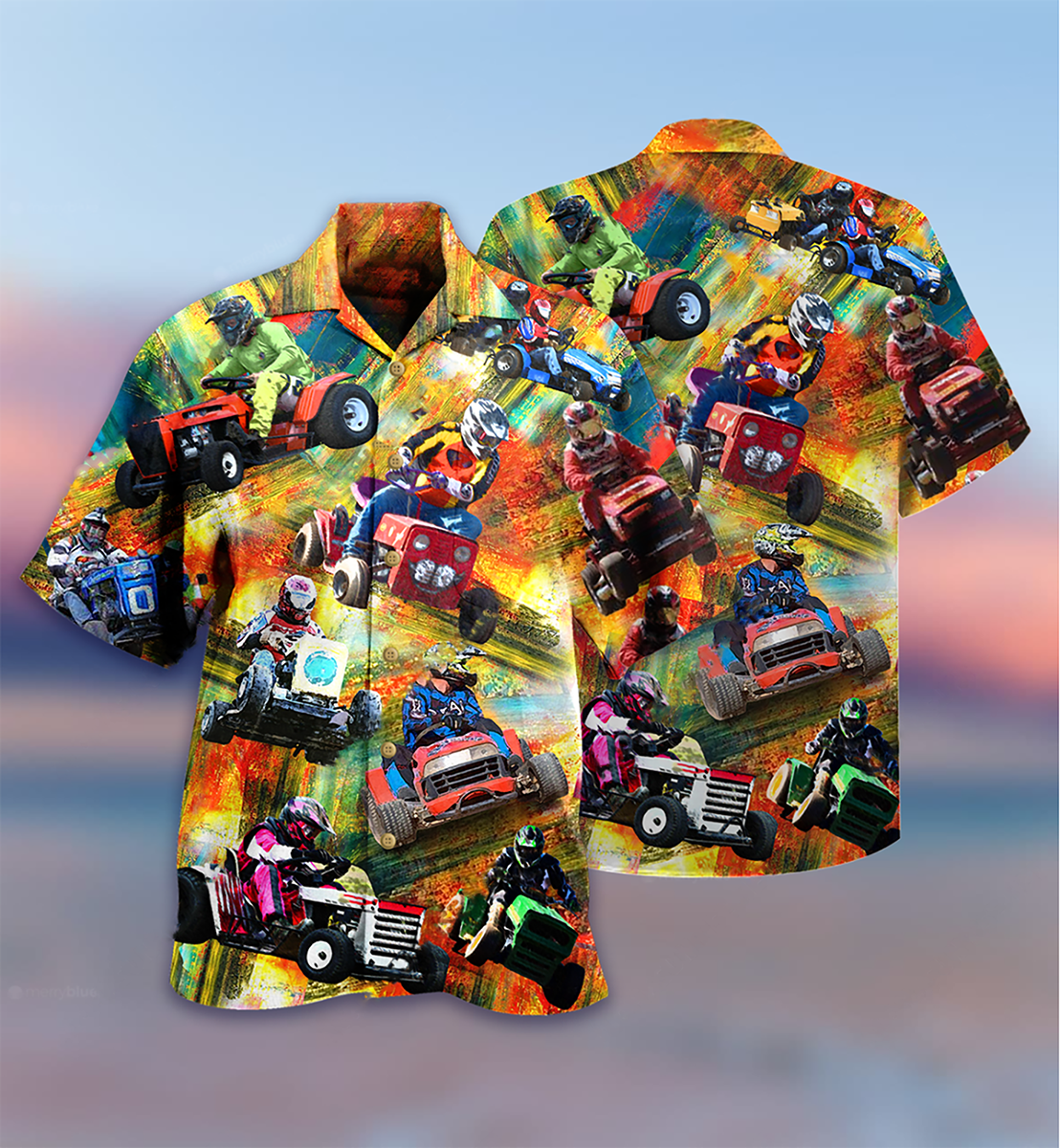 Car Racing Color - Hawaiian Shirt - Reefox