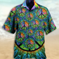 Hippie Peace Life Color - Hawaiian Shirt - Reefox