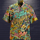 Hippie Music Love Guitar Peace Life Color Little Hippie - Hawaiian Shirt - Reefox