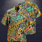 Hippie Music Love Guitar Peace Life Color Little Hippie - Hawaiian Shirt - Reefox
