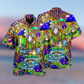 Hippie Mushroom Peace The Colorful Of Life - Hawaiian Shirt - Reefox