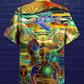 Hippie Peace Life Neon Color Amazing - Hawaiian Shirt - Reefox
