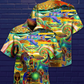 Hippie Peace Life Neon Color Amazing - Hawaiian Shirt - Reefox