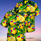 Hippie Funny Lemon Peace - Hawaiian Shirt - Reefox