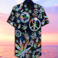 Hippie Alien Peace Life - Hawaiian Shirt - Reefox
