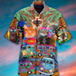 Hippie Cats Peace Love Life Color - Hawaiian Shirt - Reefox