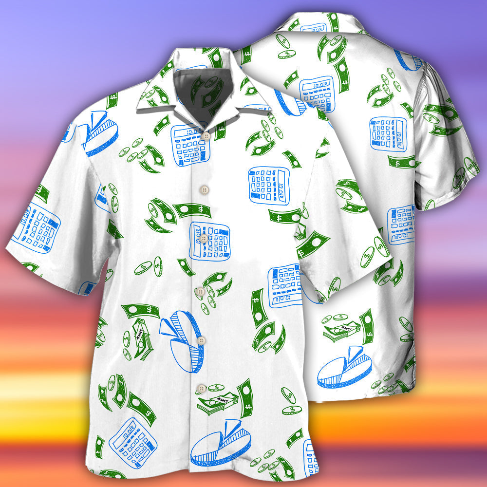 Accountant Money Chart Basic - Hawaiian Shirt - Reefox