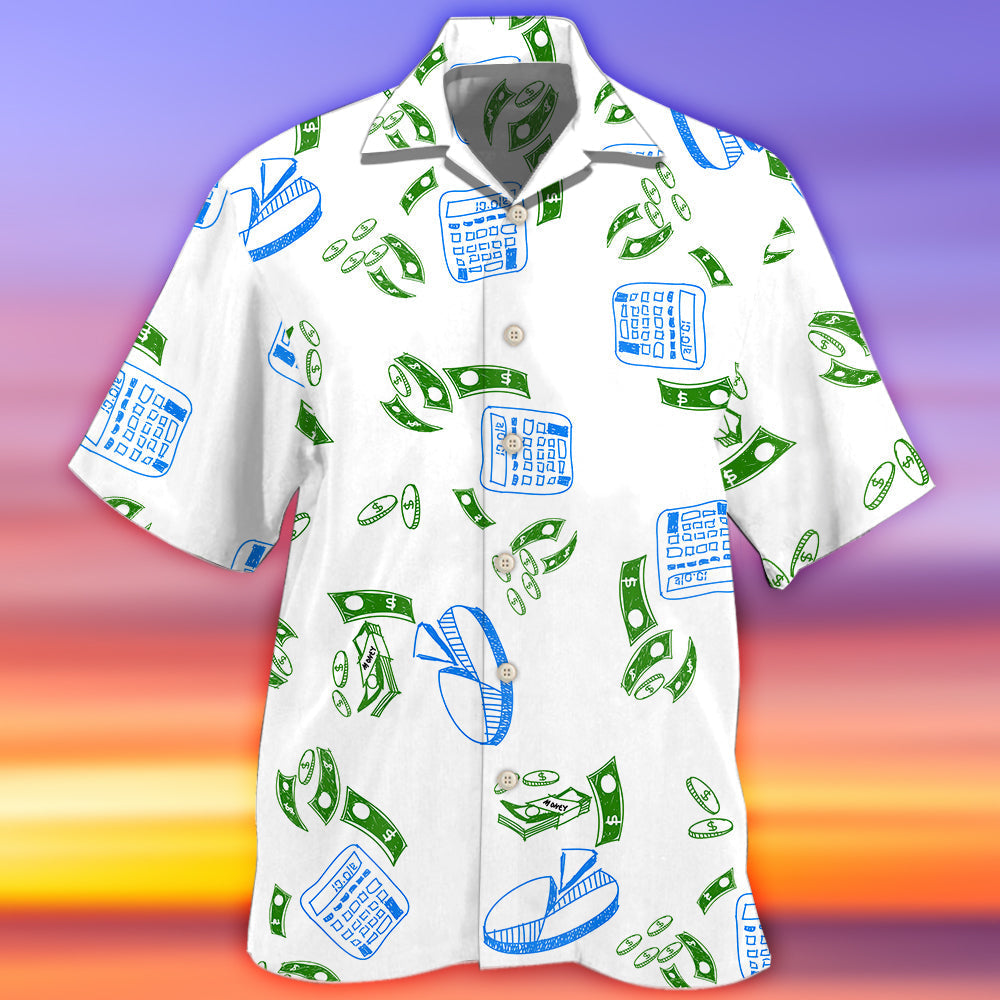 Accountant Money Chart Basic - Hawaiian Shirt - Reefox