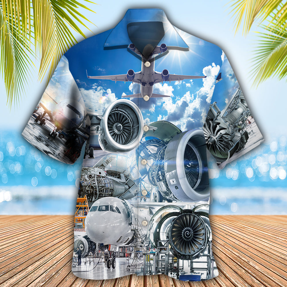 Engineer Aeronautical Engineering - Hawaiian Shirt - Reefox