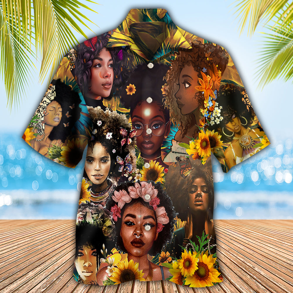 Black Women Is Strong - Hawaiian Shirt - Reefox