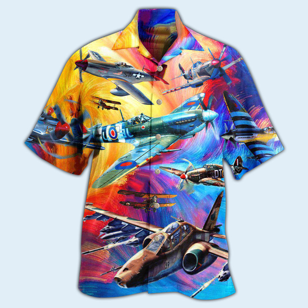 Aircraft Let The Adventures Begin So Interesting - Hawaiian Shirt - Reefox