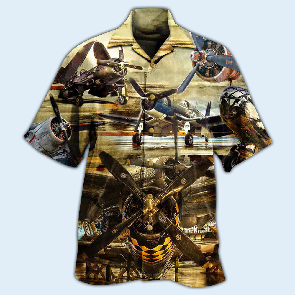Aircraft The Sky Is Calling Sky Calls To Us - Hawaiian Shirt - Reefox