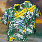 Airplane Tropical Leaf Wish Right Now - Hawaiian Shirt - Reefox