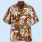 Akita Dog Lovely Tropical Style - Hawaiian Shirt - Reefox