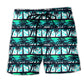 Beach Short / Adults / S Alien Tropical Coconut Style - Beach Short Reefox - Owls Matrix LTD