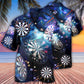 Darts Amazing Cool Into The Galaxy - Hawaiian Shirt - Reefox