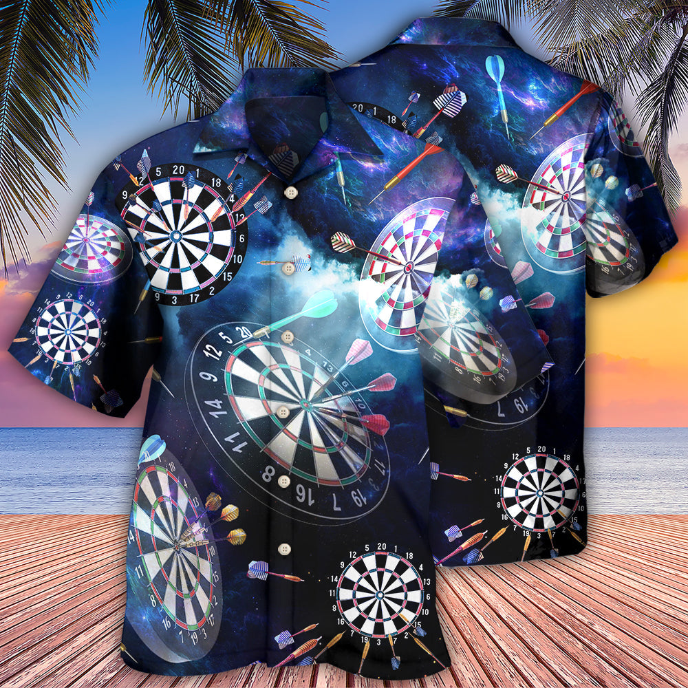 Darts Amazing Cool Into The Galaxy - Hawaiian Shirt - Reefox