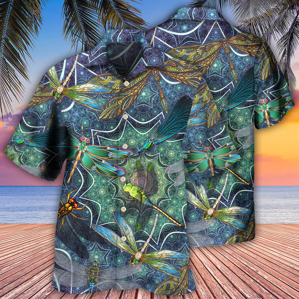 Dragonfly Amazing Dragonfly Love Life - Hawaiian Shirt - Reefox