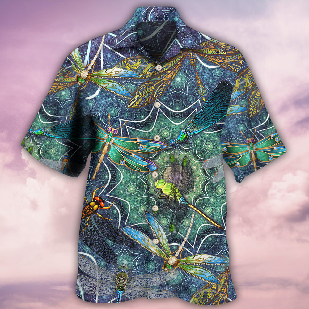 Dragonfly Amazing Dragonfly Love Life - Hawaiian Shirt - Reefox