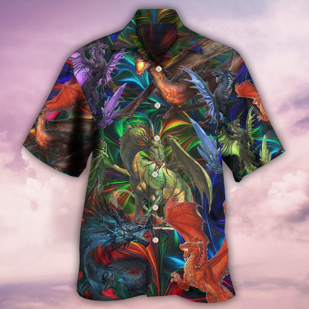 Dragon In An Unreal World - Hawaiian Shirt - Reefox