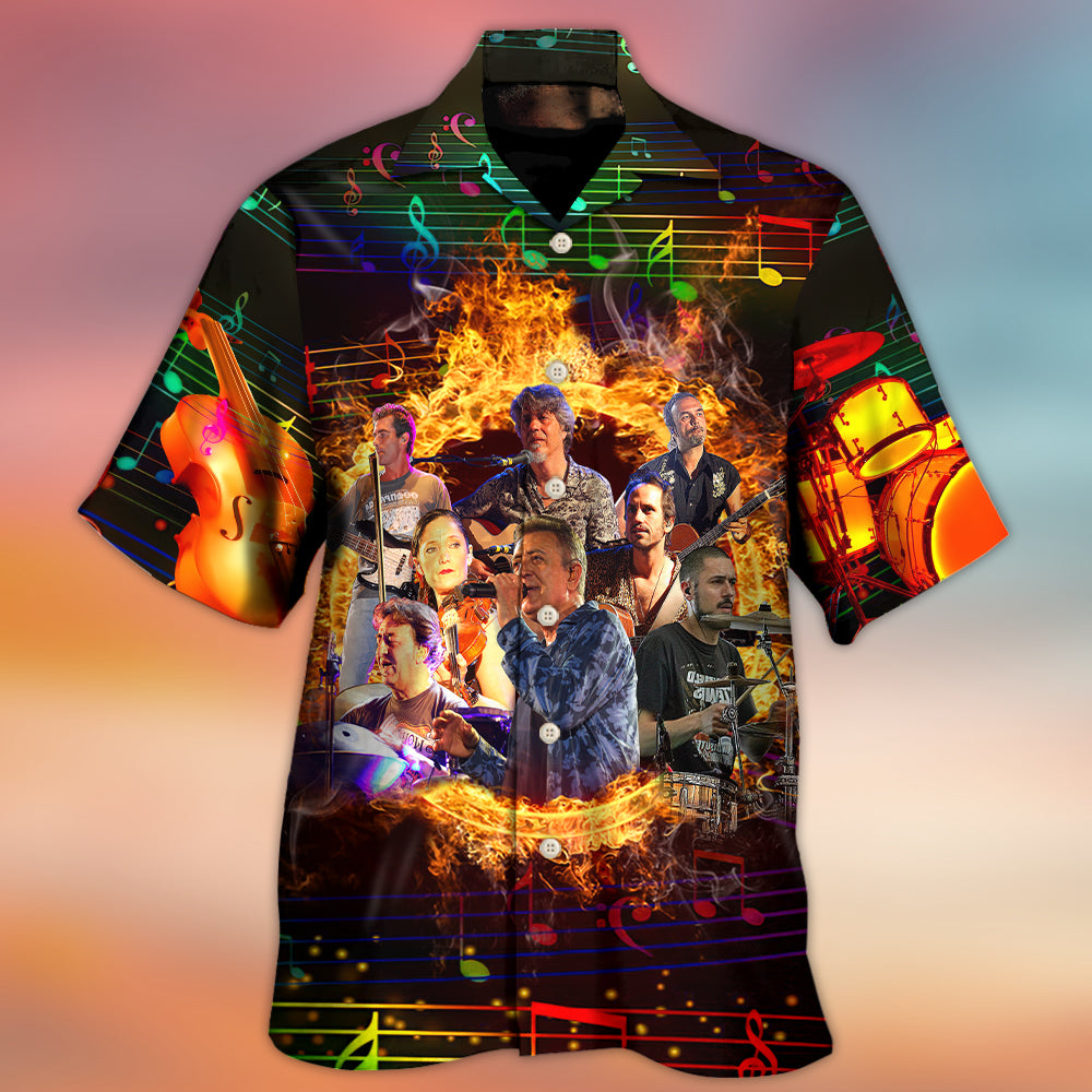 Amazing Musicians With Instrument - Hawaiian Shirt - Reefox