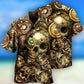 Skull Amazing Steampunk - Hawaiian Shirt - Reefox
