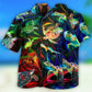 Turtle Amazing Neon Flash - Hawaiian Shirt - Reefox