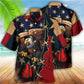 America Texas Eagle Peace Life Style Personalized - Hawaiian Shirt - Reefox