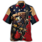 America Texas Eagle Peace Life Style Personalized - Hawaiian Shirt - Reefox
