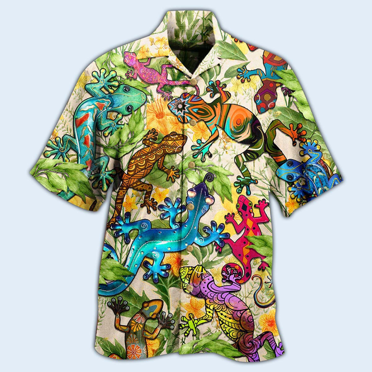 Lizard Animals Back Off Or The Lizard Gets Its - Hawaiian Shirt - Reefox