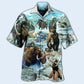 Hawaiian Shirt / Adults / S Mammoth Animals Back To Time Mammoth Alive - Hawaiian Shirt - Reefox