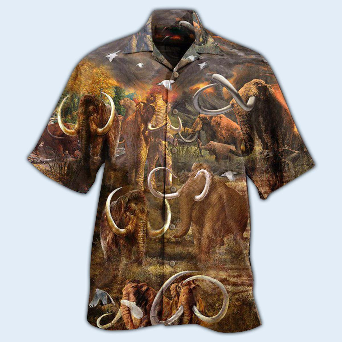 Mammoth Animals Bring Back The Mammoth - Hawaiian Shirt - Reefox