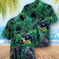 Gorilla Animals Family Of Gorillas In The Jungle Together - Hawaiian Shirt - Reefox