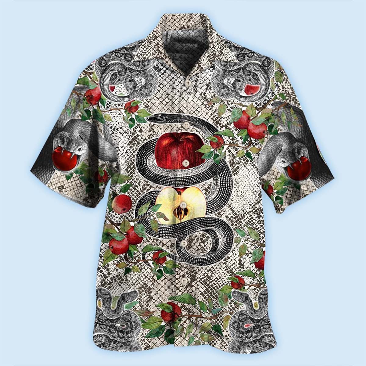 Snake Animals Garden Of Eden Snake - Hawaiian Shirt - Reefox