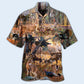 Animals If It Flies It Dies If It Hops It Drops With Vintage Style - Hawaiian Shirt - Reefox