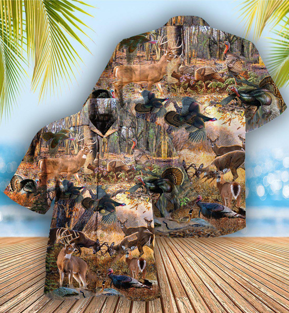Animals If It Flies It Dies If It Hops It Drops With Vintage Style - Hawaiian Shirt - Reefox