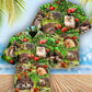 Hedgehog Animals Is Better With A Hedgehog So Various - Hawaiian Shirt - Reefox