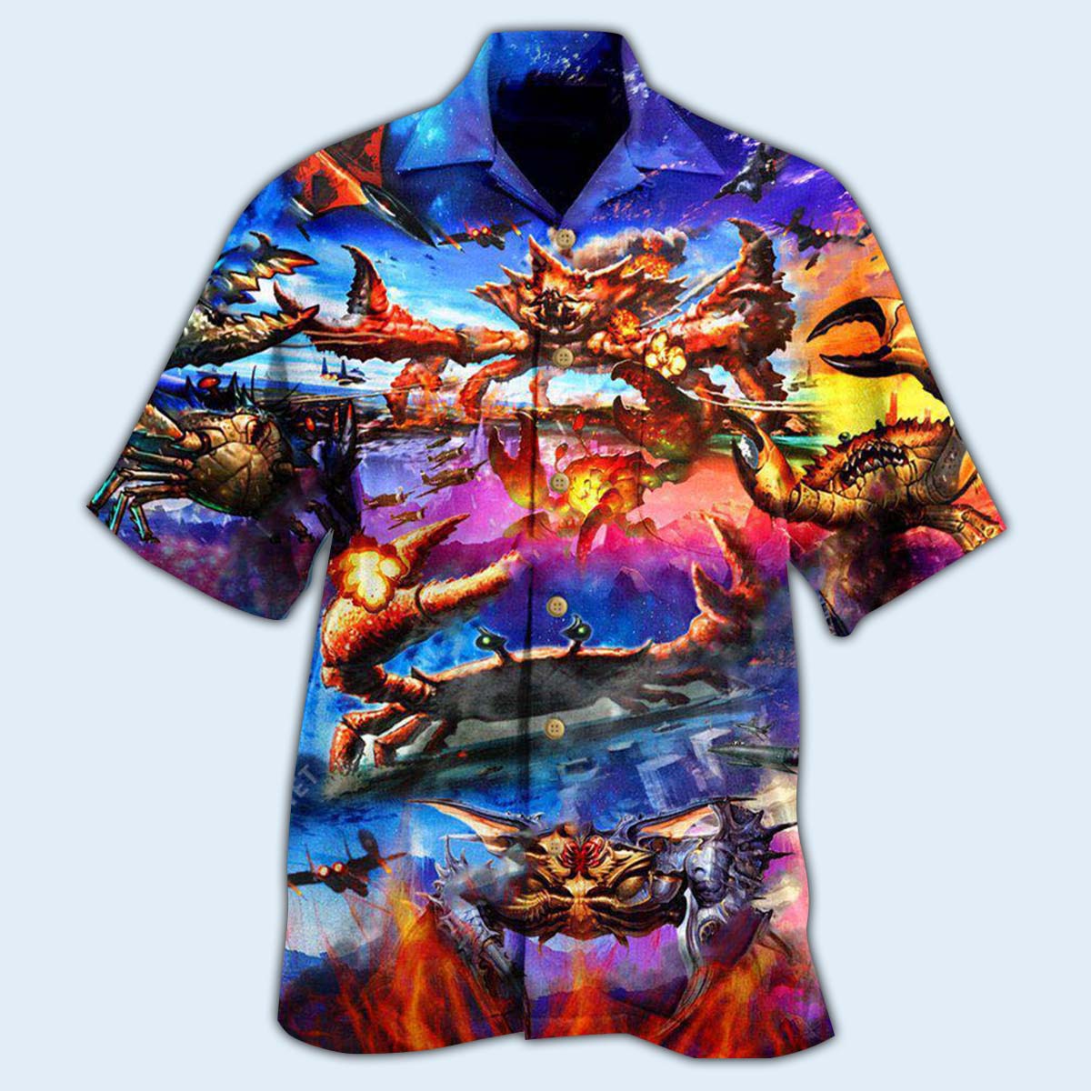 Crab King Of Crab War So Stunning - Hawaiian Shirt - Reefox