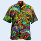 Chameleon Animals Life Is Better With A Chameleon Pattern - Hawaiian Shirt - Reefox
