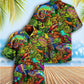 Chameleon Animals Life Is Better With A Chameleon Pattern - Hawaiian Shirt - Reefox