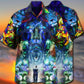 Lion Be Coming King With Colorful Pattern - Hawaiian Shirt - Reefox