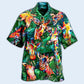 Giraffe Living The High Life - Hawaiian Shirt - Reefox