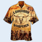 Longhorn Animals Longhorn Whisperer - Hawaiian Shirt - Reefox