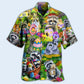 Raccoon Animals I Am Just Here For The Eggs Harmony - Hawaiian Shirt - Reefox
